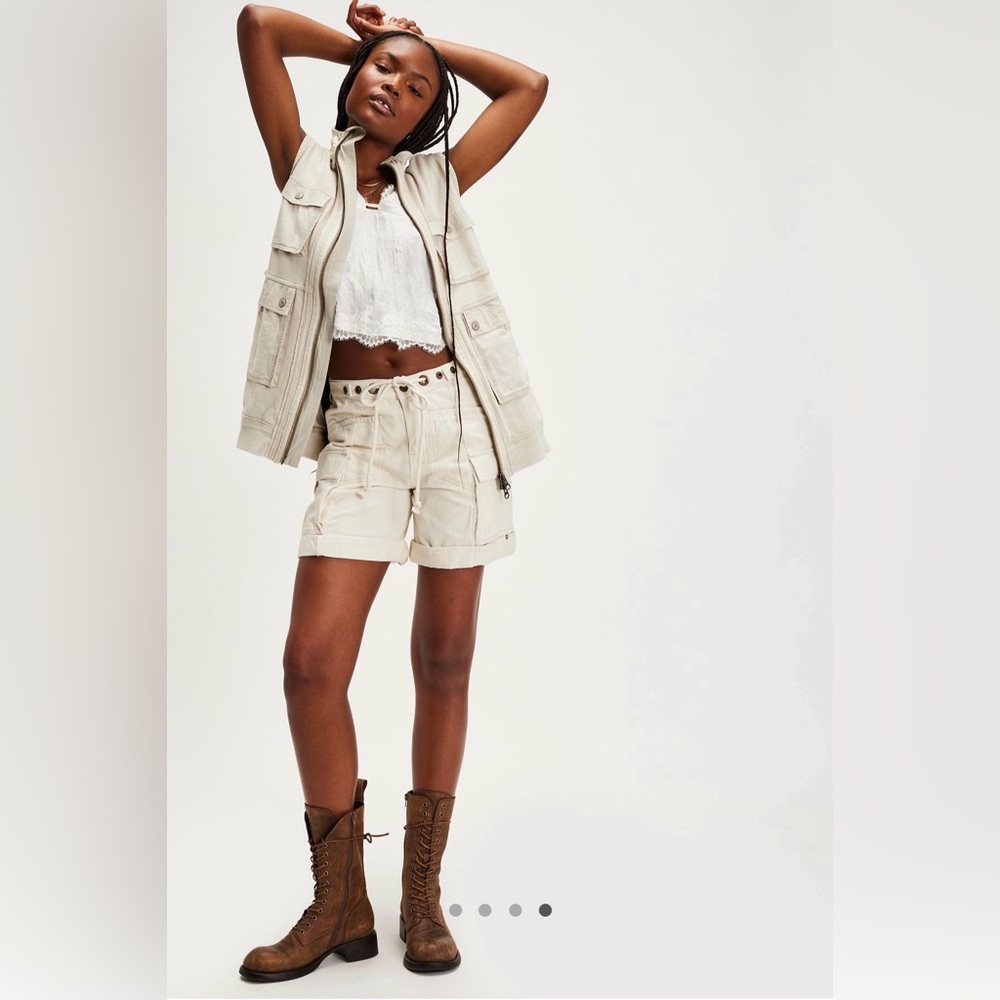 Free People We The Free Cream Top
